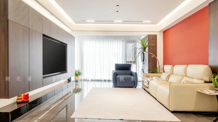 長沙-湘江東苑119m²-現(xiàn)代風·湖南極刻美家全屋整裝