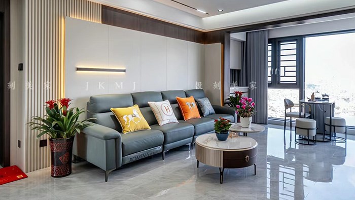 長沙提亞納灣-165m²現(xiàn)代風(fēng)·湖南極刻美家全屋整裝