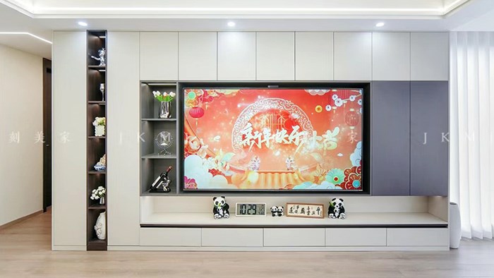 長沙長房領(lǐng)袖時代-142m²現(xiàn)代意式·湖南極刻美家全屋整裝