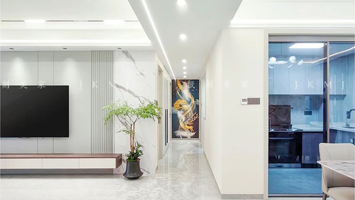 長沙長房領(lǐng)袖時代-142m²現(xiàn)代意式·湖南極刻美家全屋整裝