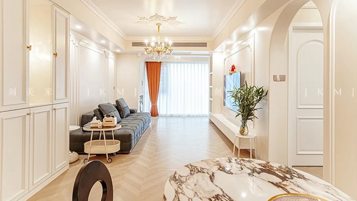 長(zhǎng)沙弘陽欣悅府-112m²法式輕奢·湖南極刻美家全屋整裝