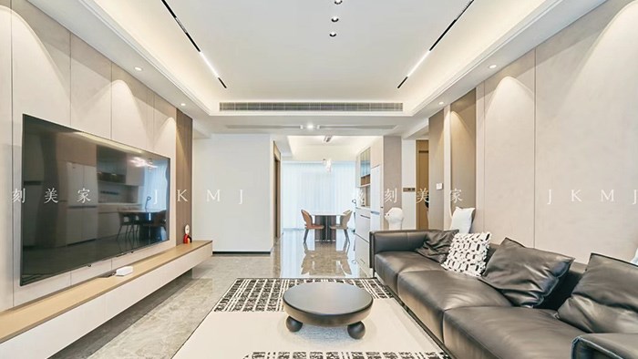 長沙潤和湘江天地-140m²現(xiàn)代風·極刻美家全屋整裝