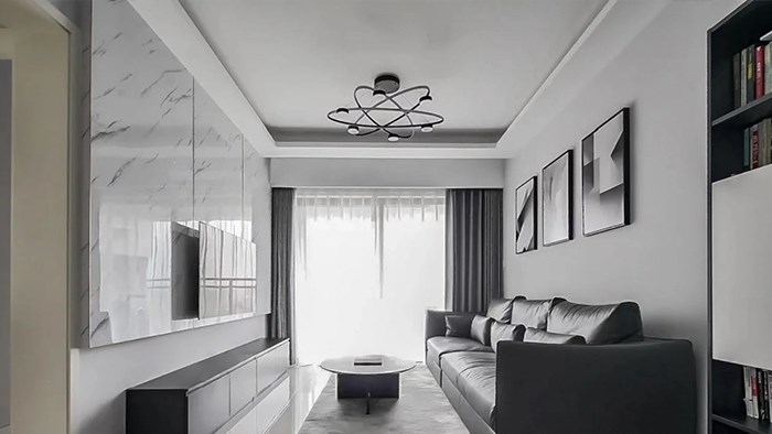 現(xiàn)代風(fēng)的簡約家，四季都好適合呀·極刻美家全屋整裝