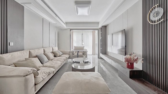 15w打造130平現(xiàn)代輕奢風(fēng) | 滿滿氛圍感·極刻美家全屋整裝