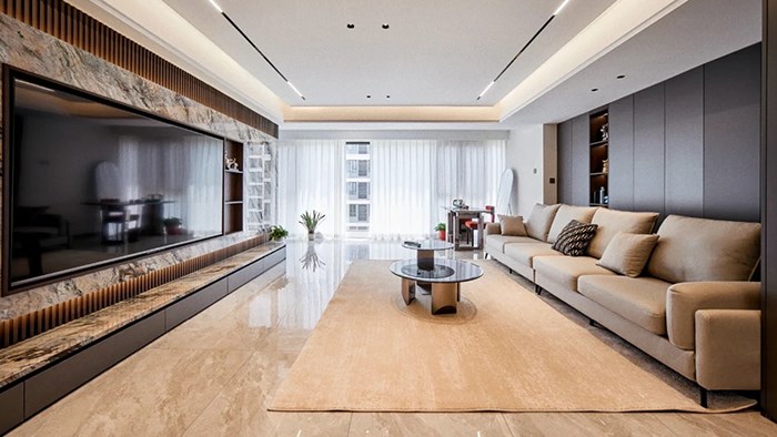 長沙 保利金香檳-144㎡意式極簡風(fēng)·極刻美家全屋整裝