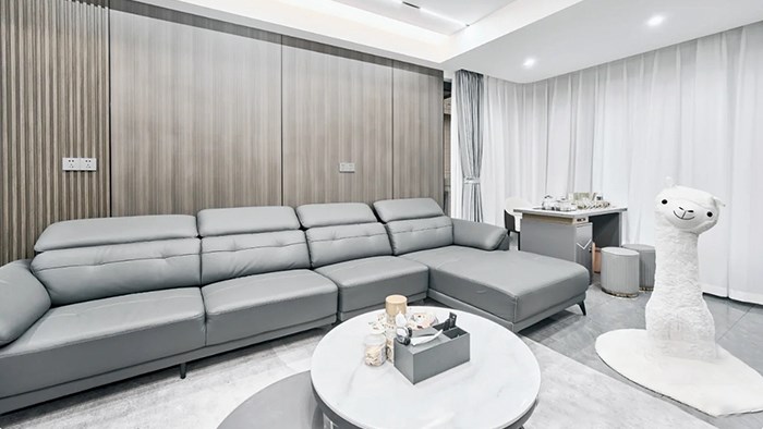 三潤城會展中心|145㎡輕奢風(fēng)·極刻美家全屋整裝