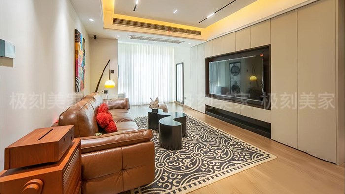 湖南長沙—德奧悅東方-104㎡現(xiàn)代風(fēng)·極刻美家全屋整裝