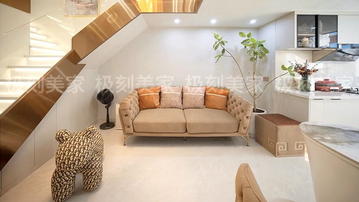 長(zhǎng)沙—富興金融中心-45㎡現(xiàn)代輕奢·極刻美家全屋整裝