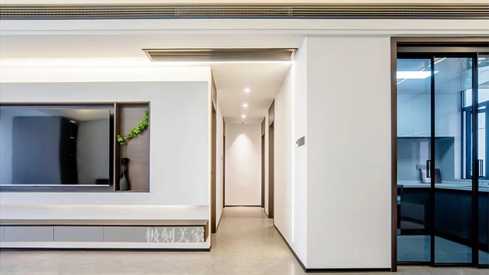 常德-穿紫河一號→116㎡黑白灰·極刻美家全屋整裝