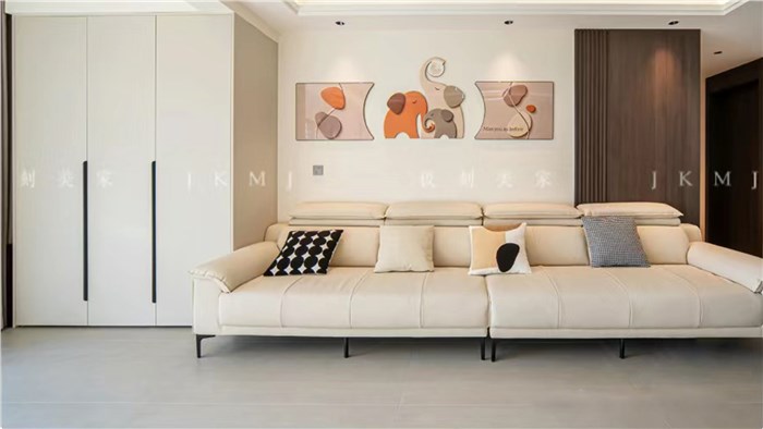 湖南長沙觀山印-124m²現(xiàn)代風(fēng)·極刻美家全屋整裝