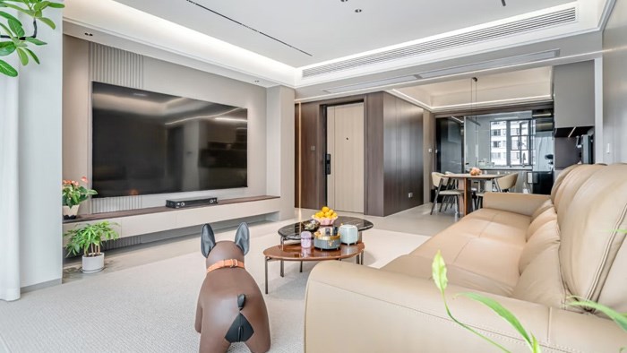 長(zhǎng)沙金茂國(guó)際社區(qū)-142㎡意式極簡(jiǎn)·極刻美家全屋整裝