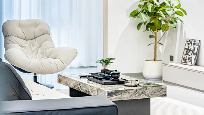 長(zhǎng)沙金塘家園-105㎡現(xiàn)代簡(jiǎn)約·極刻美家全屋整裝