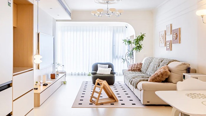 保利長交錦上105m²-原木奶油·極刻美家全屋整裝