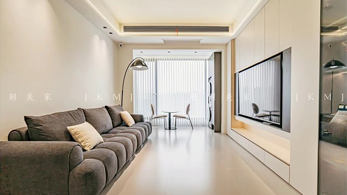 湖南長沙-恒大清瀾府-86m²現(xiàn)代風(fēng)·極刻美家全屋整裝