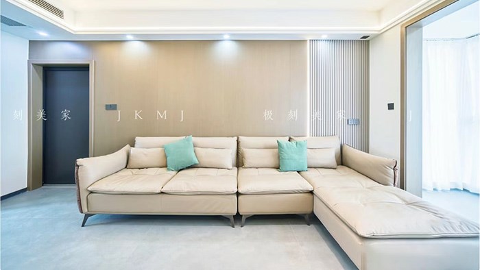 湖南長沙-伊景園濱江苑-111m²現(xiàn)代極簡·極刻美家全屋整裝