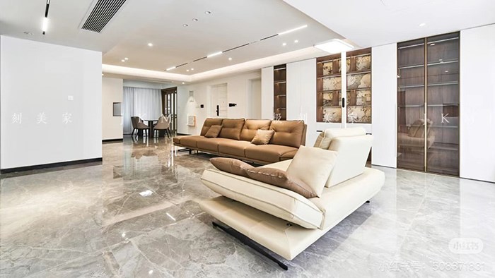 湖南長沙-保利天匯·現(xiàn)代極簡165m²-極刻美家